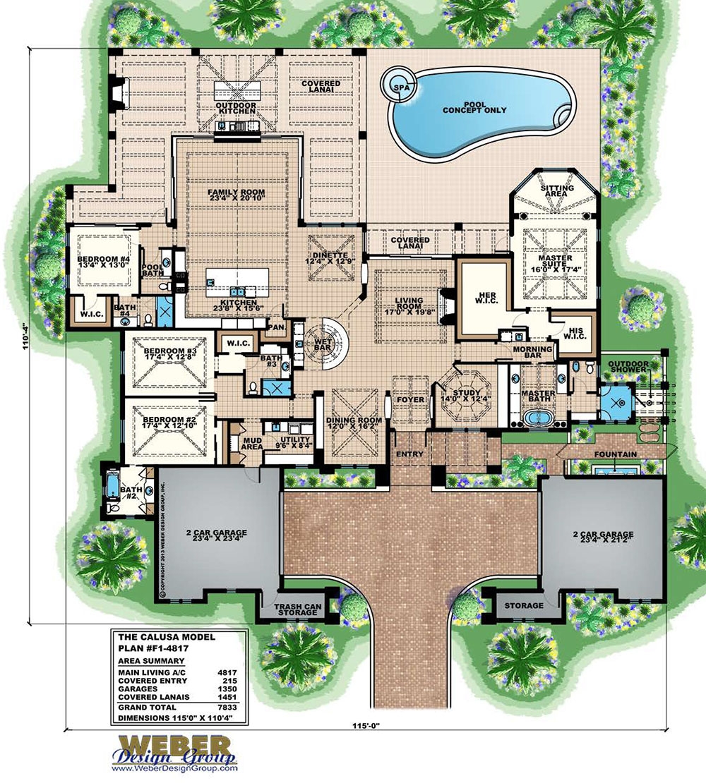 Beach House Plan Contemporary Beach Or Golf Course Home Floor Plan Beach House Plan Contemporary Beach Or Golf Course Home Floor Plan