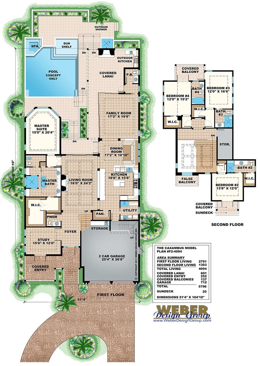 Beach House Plan West Indies Waterfront Style Home Floor Plan Beach House Plan West Indies Waterfront Style Home Floor Plan