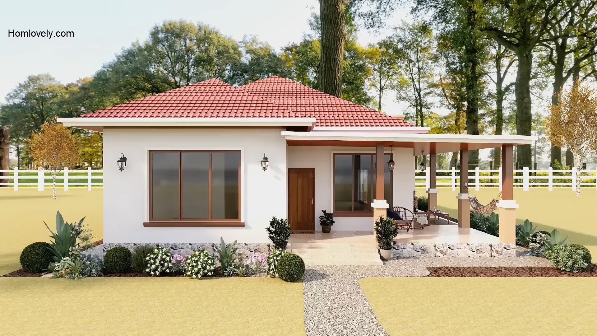 Beautiful 3 Bedroom House Design With Floor Plan Homlovely