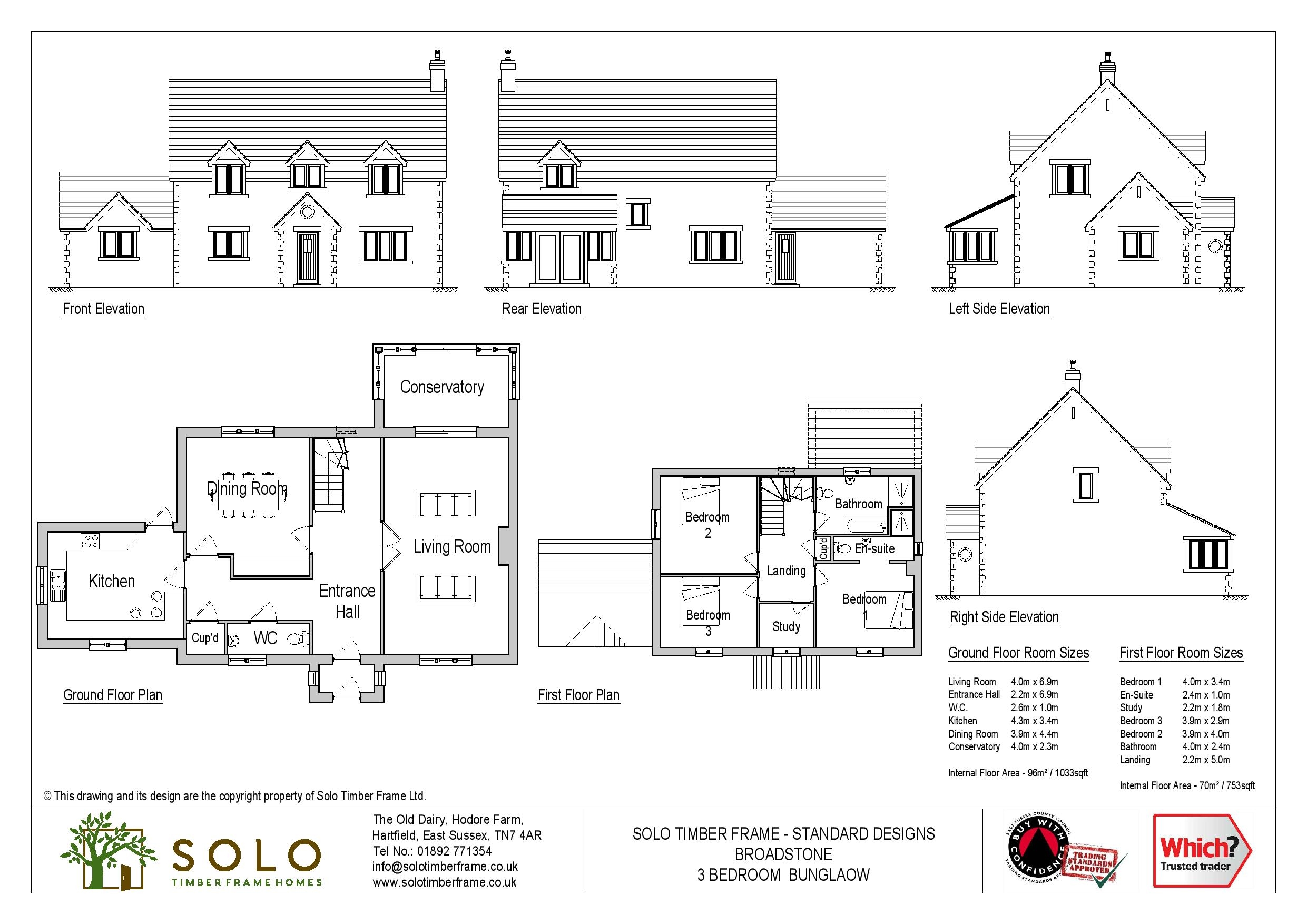 Broadstone 3 Or 4 Bedroom House Design Designs Solo Timber Frame Homes Broadstone 3 Or 4 Bedroom House Design Designs Solo Timber Frame Homes