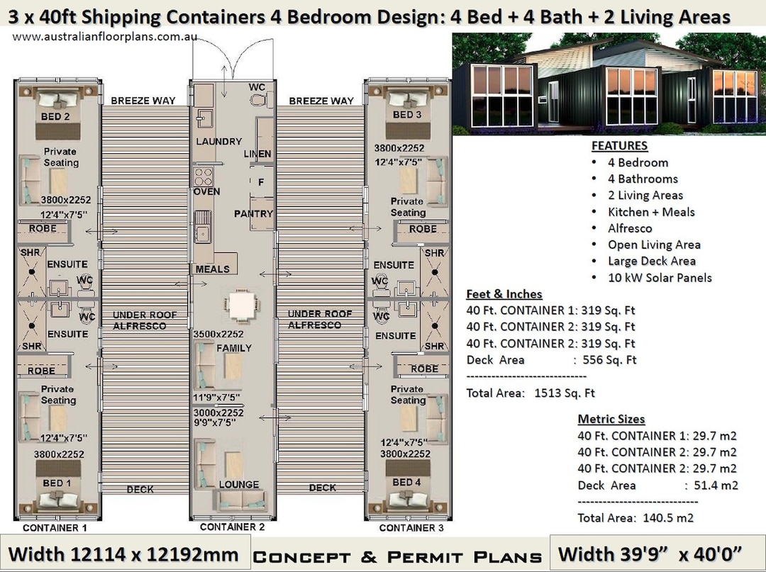 Build Plan 40 Titian 89 1 Shipping Container House Plans House Plans Container Home Best Selling 4 Bedroom Container Home Etsy Build Plan 40 Titian 89 1 Shipping Container House Plans House Plans Container Home Best Selling 4 Bedroom Container Home Etsy