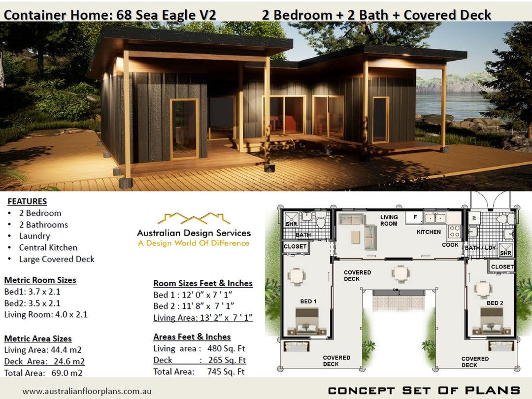 Build Plan 68 SE 2 bedroom 2 bathroom Shipping Container Home 3 Containers House Plans U0026 Blueprints Feet Inches And Metric Etsy Build Plan 68 SE 2 bedroom 2 bathroom Shipping Container Home 3 Containers House Plans U0026 Blueprints Feet Inches And Metric Etsy