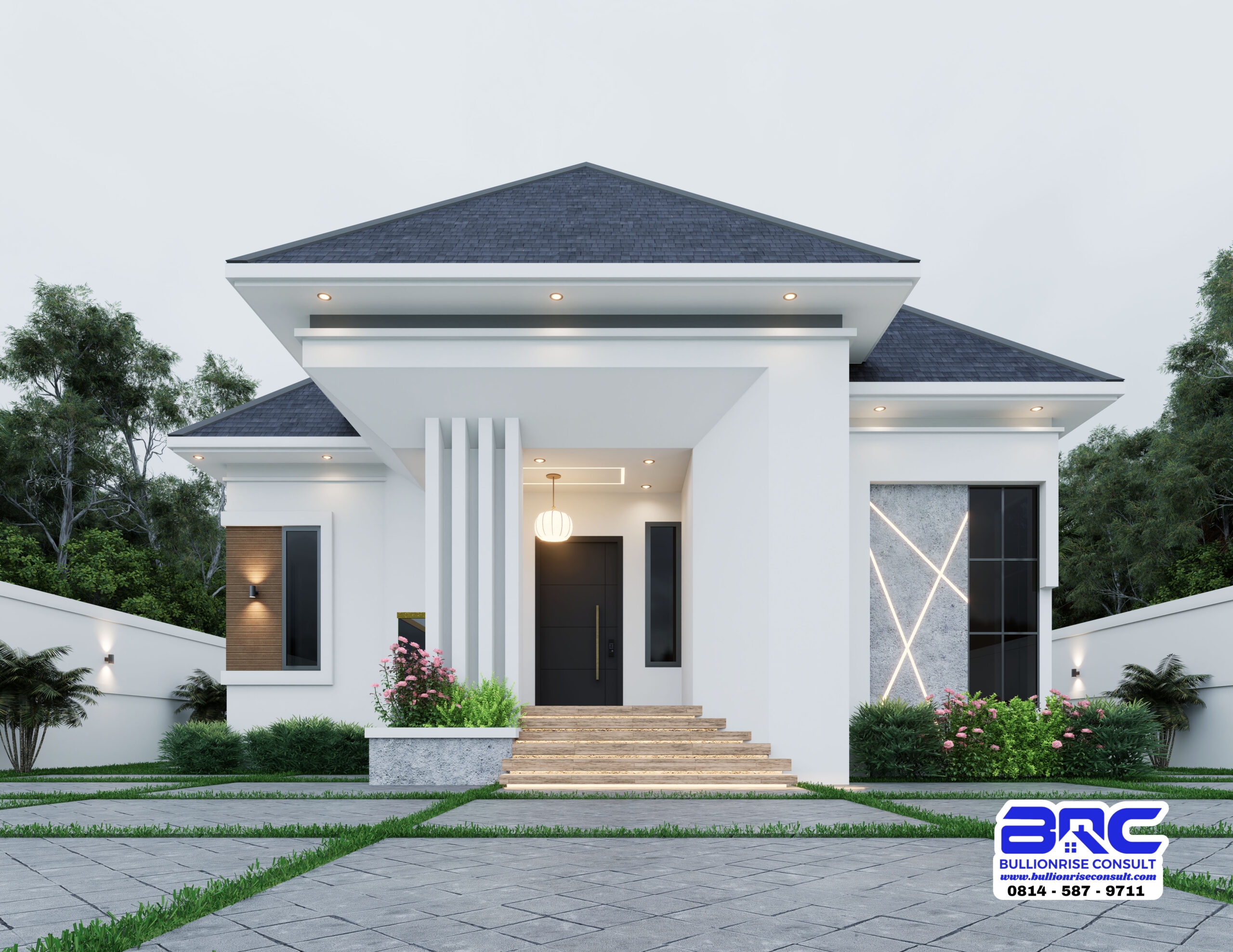 Bungalow Plan Build Your House In Nigeria With Bullionrise