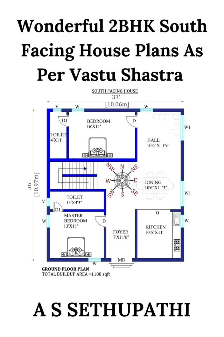 Buy Wonderful 2BHK South Facing House Plans As Per Vastu Shastra Book Online At Low Prices In India Wonderful 2BHK South Facing House Plans As Per Vastu Shastra Reviews U0026 Ratings 