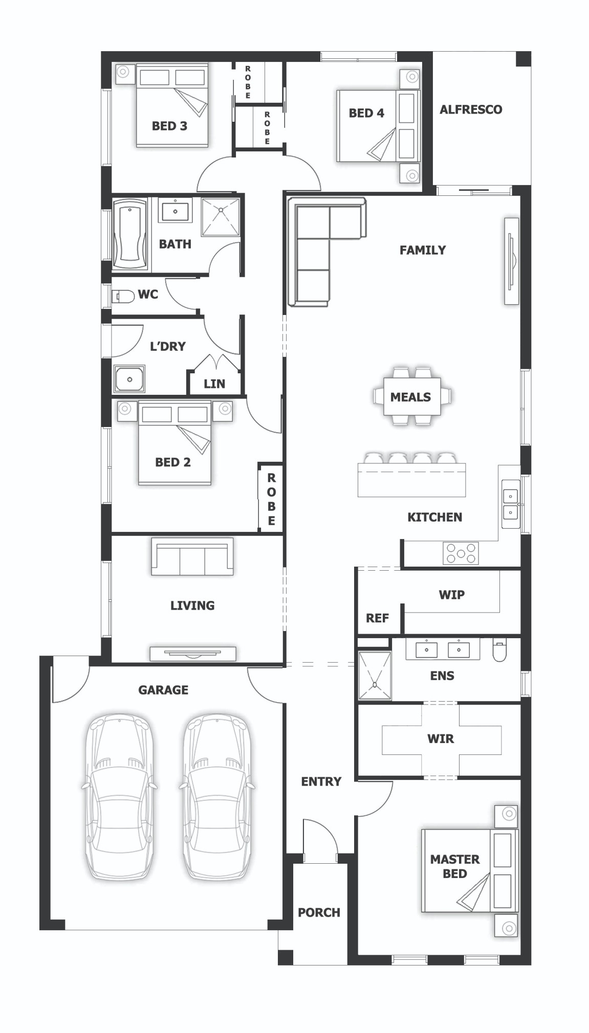 3 Bedroom House Plans Cairns