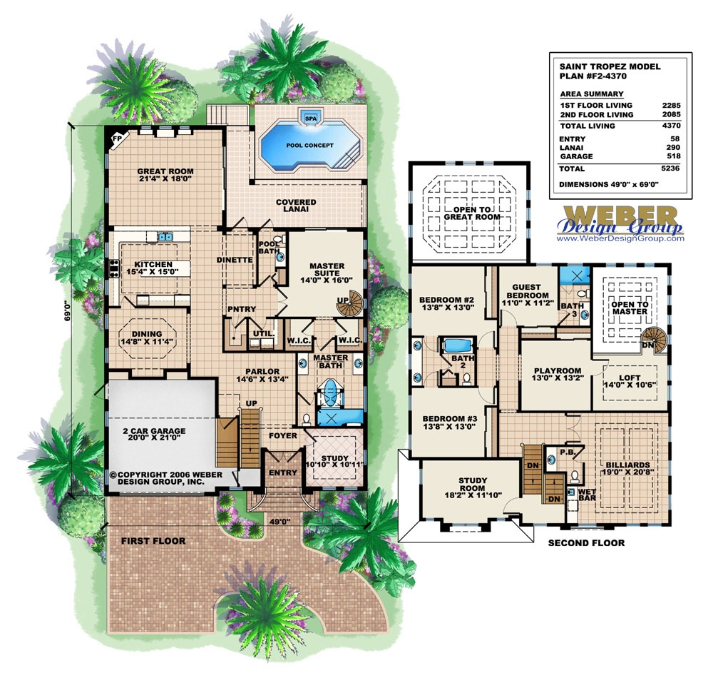 California House Plan Coastal Home Floor Plan For Narrow Lot