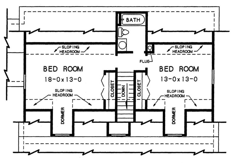 Cape Cod House Plan With 3 Bedrooms And 2 5 Baths Plan 3569