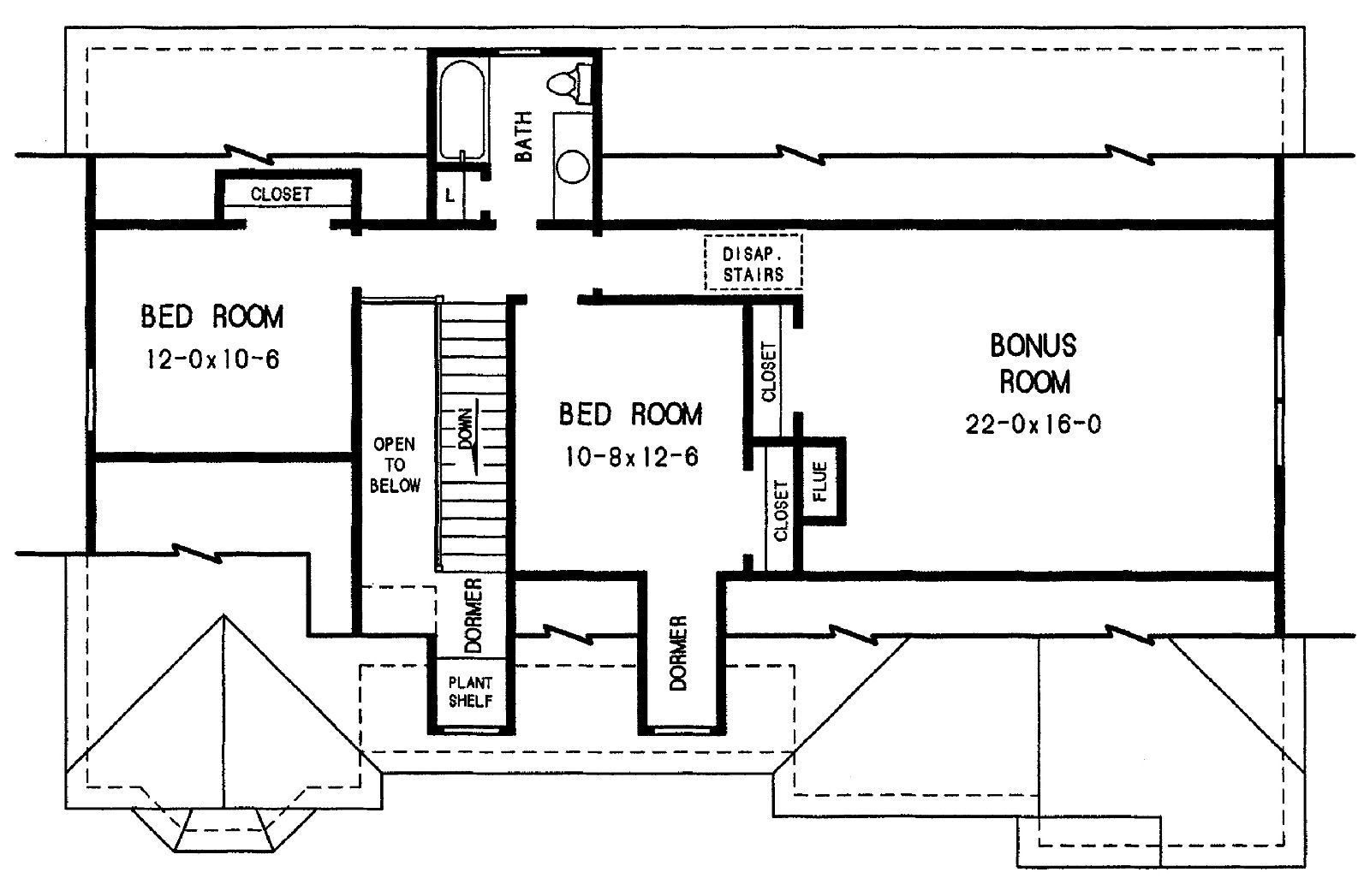 Cape Cod House Plan With 3 Bedrooms And 2 5 Baths Plan 3683