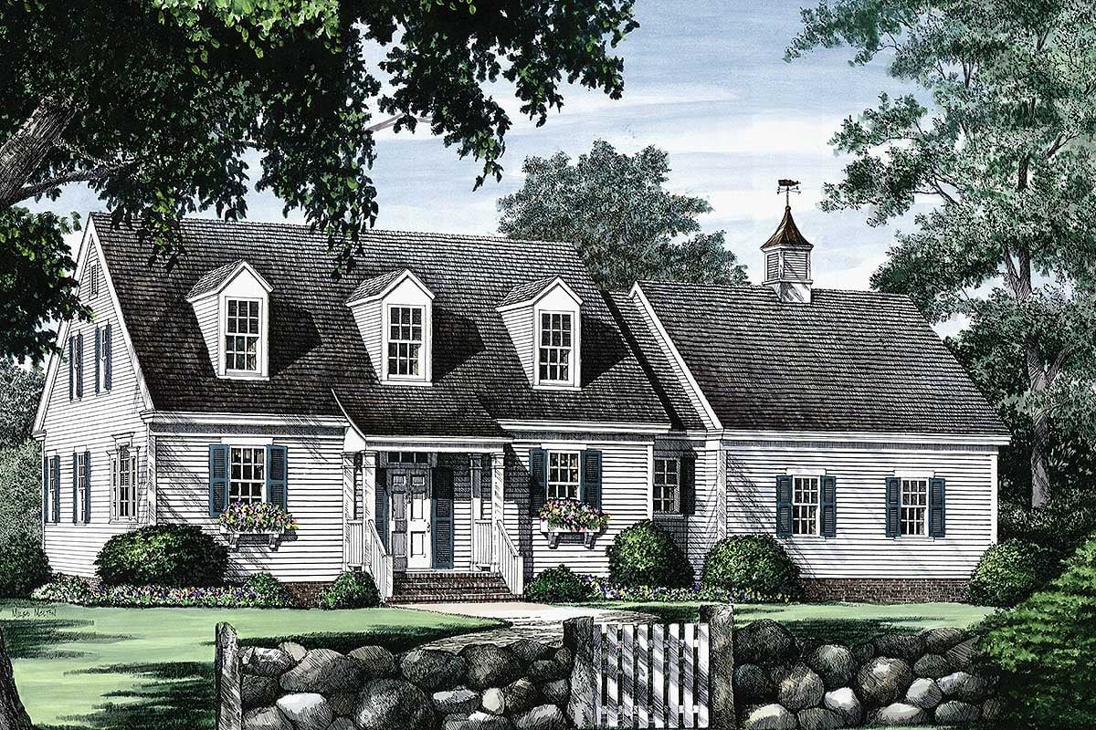 Cape Cod House Plans Architectural Designs Cape Cod House Plans Architectural Designs
