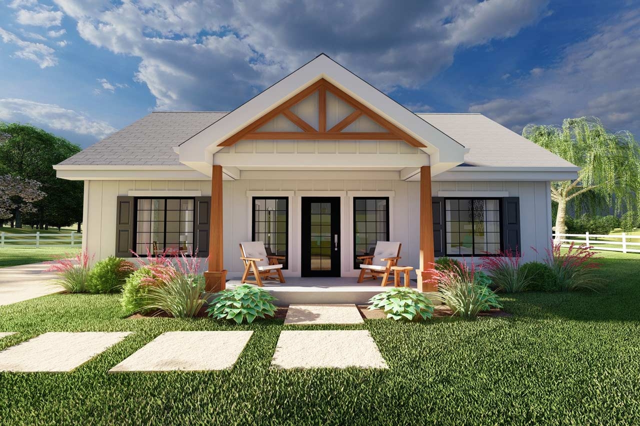 Cottage House Plan 2 Bedrooms 2 Bath 988 Sq Ft Plan 32 156 Cottage House Plan 2 Bedrooms 2 Bath 988 Sq Ft Plan 32 156