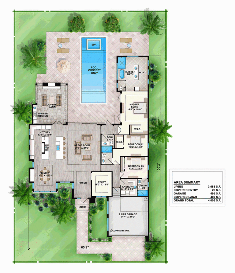 Courtyard U0026 Mediterranean House Plans
