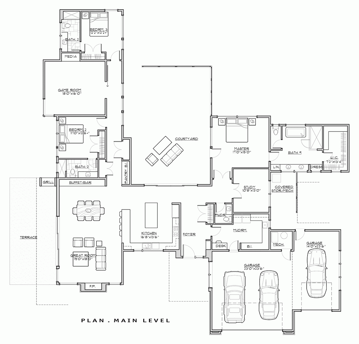 Courtyard U0026 Mediterranean House Plans Courtyard U0026 Mediterranean House Plans