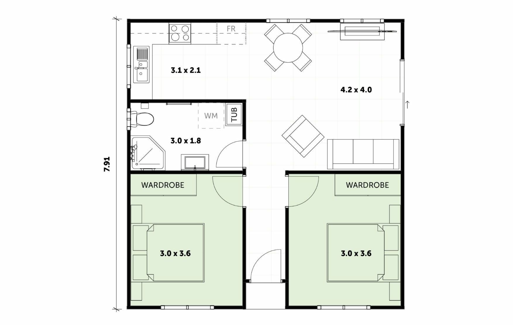 Create A Modern 2 Bedroom Granny Flat Plan A Step by Step Guide