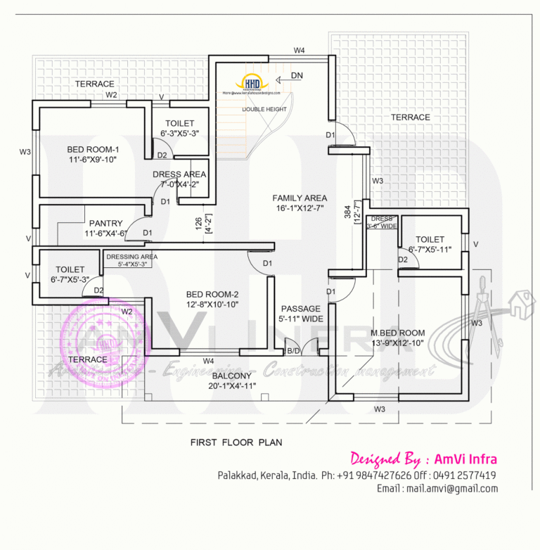 David Lucado 5 Bedroom House Elevation With Floor Plan