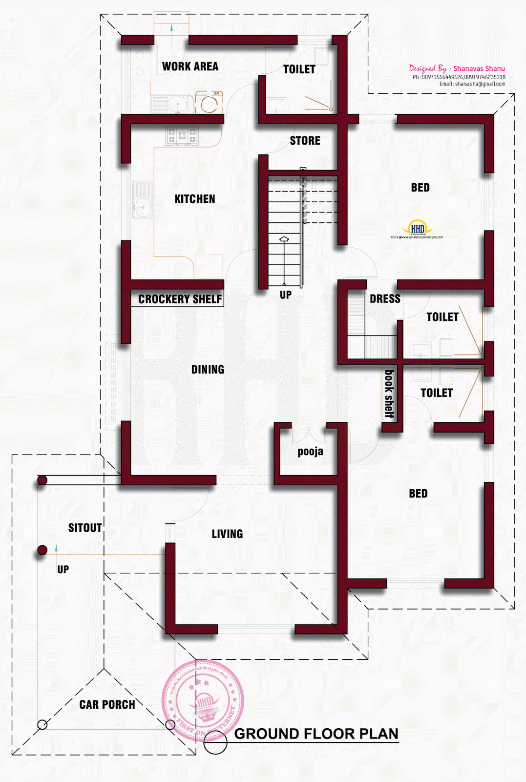 1 Bedroom House Plans Indian Style 1 Bedroom House Plans Indian Style