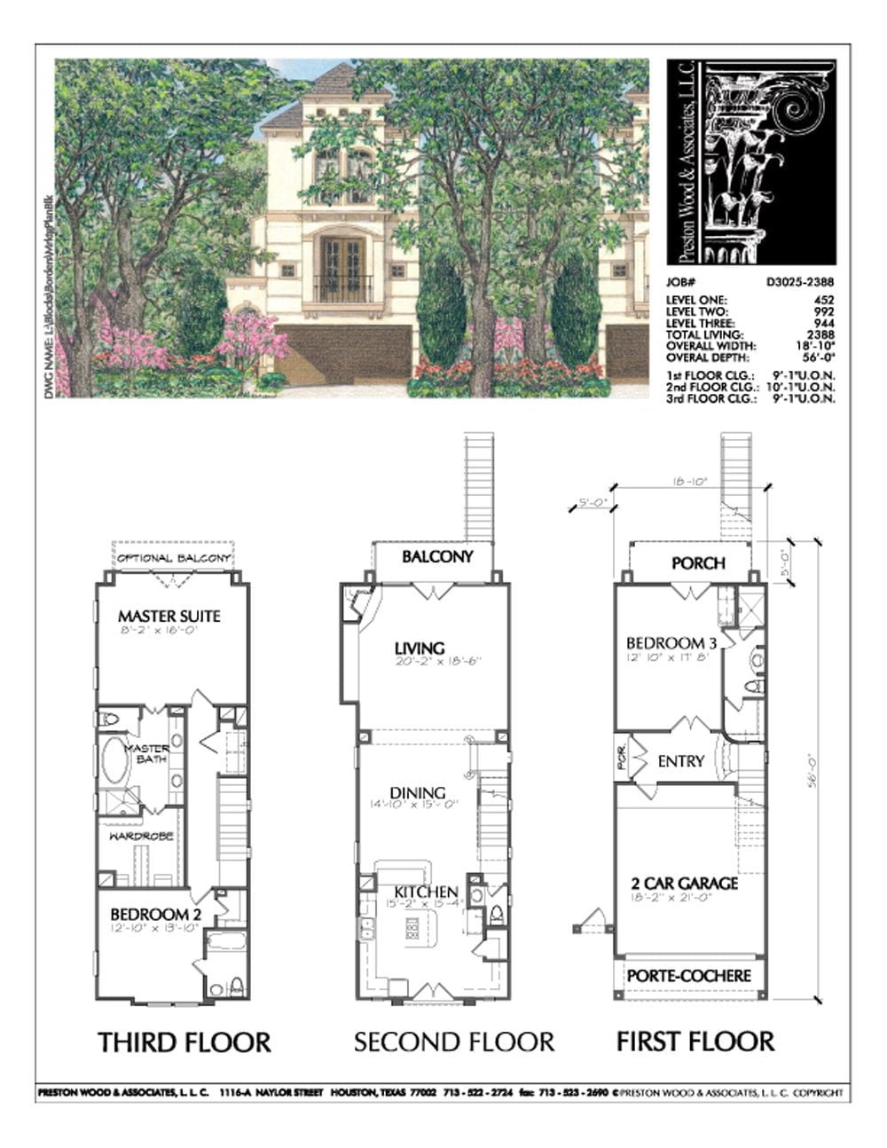4 Bedroom Narrow Row House Plans