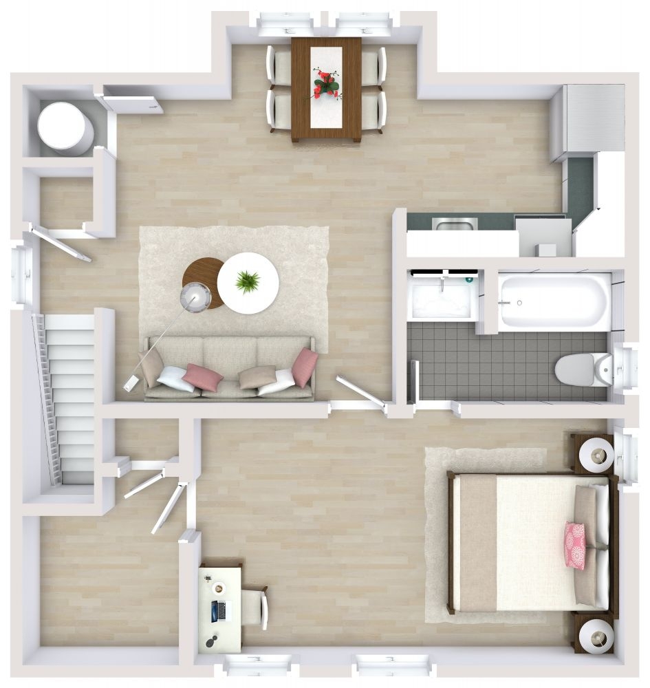 House Plan With Bedroom Over Garage