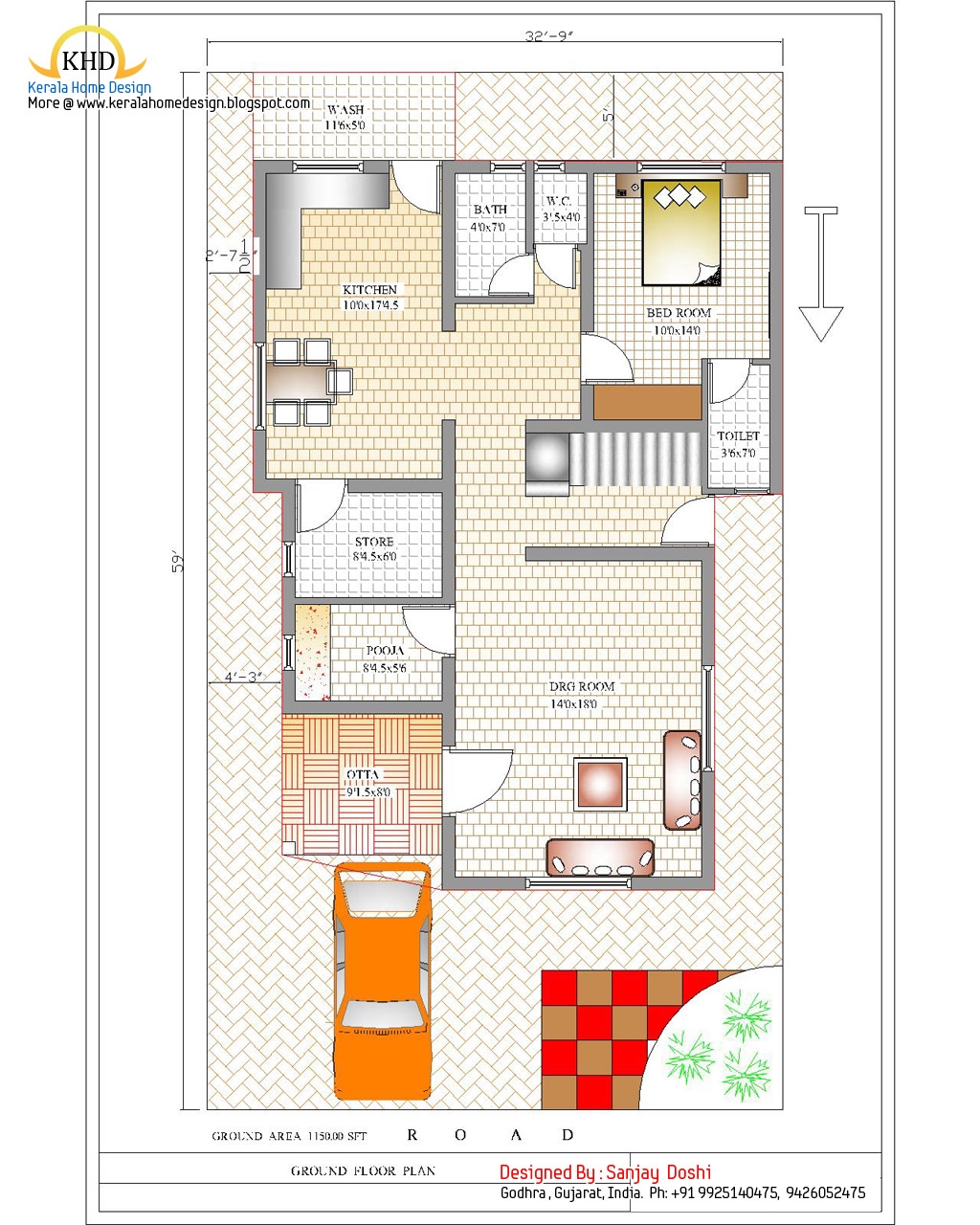 Duplex House Plan And Elevation 2310 Sq Ft Kerala Home Duplex House Plan And Elevation 2310 Sq Ft Kerala Home