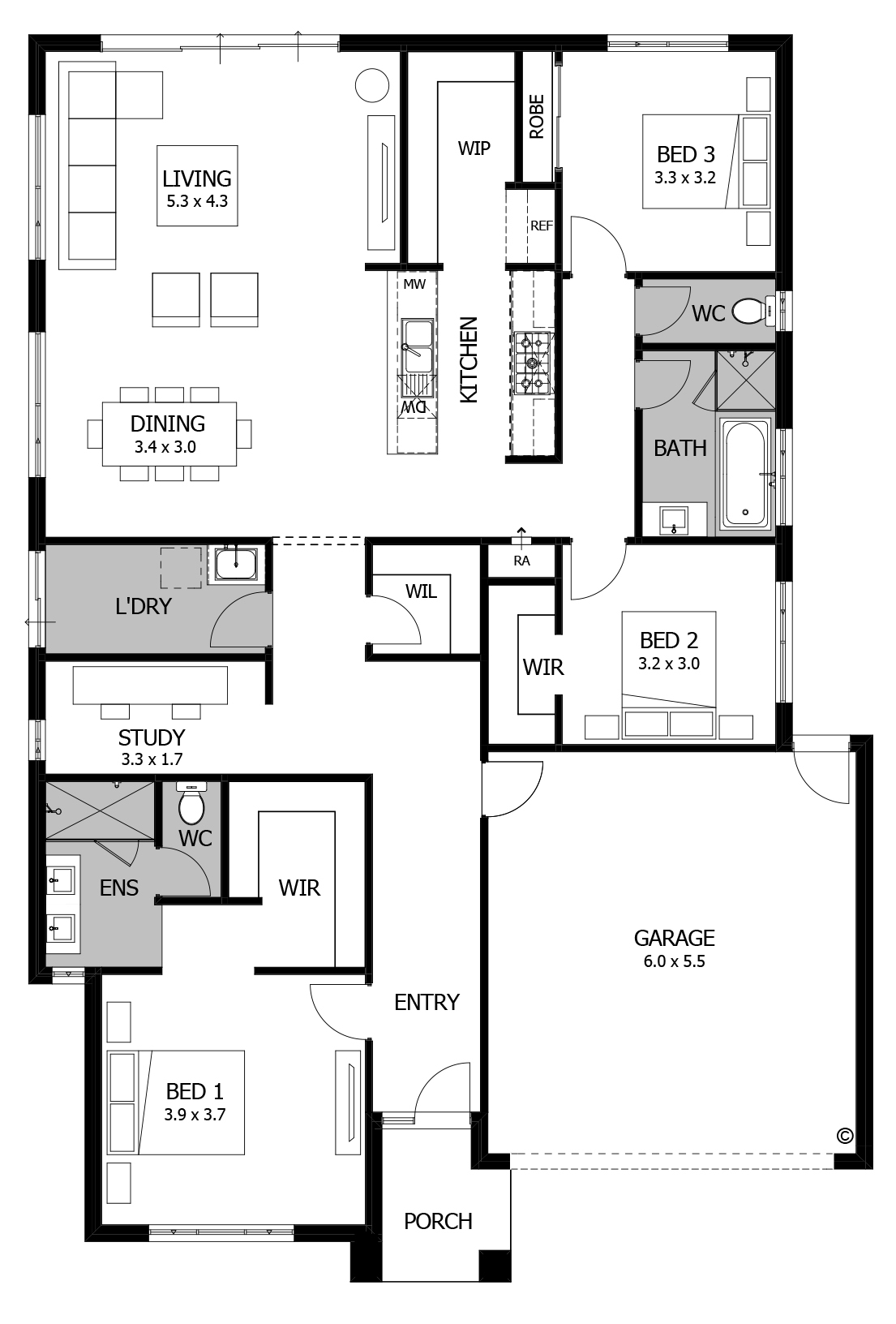 Floor Plan Friday 3 Bedroom For The Small Family Or Down sizer Floor Plan Friday 3 Bedroom For The Small Family Or Down sizer