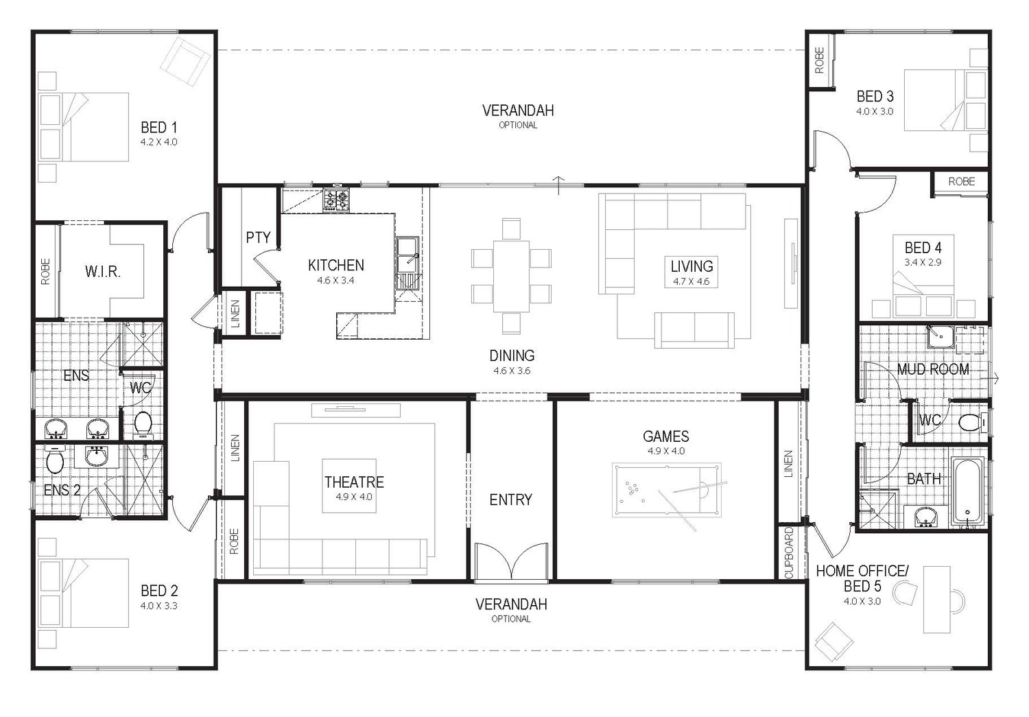 Floor Plan Friday Country Home For All The Family Floor Plan Friday Country Home For All The Family