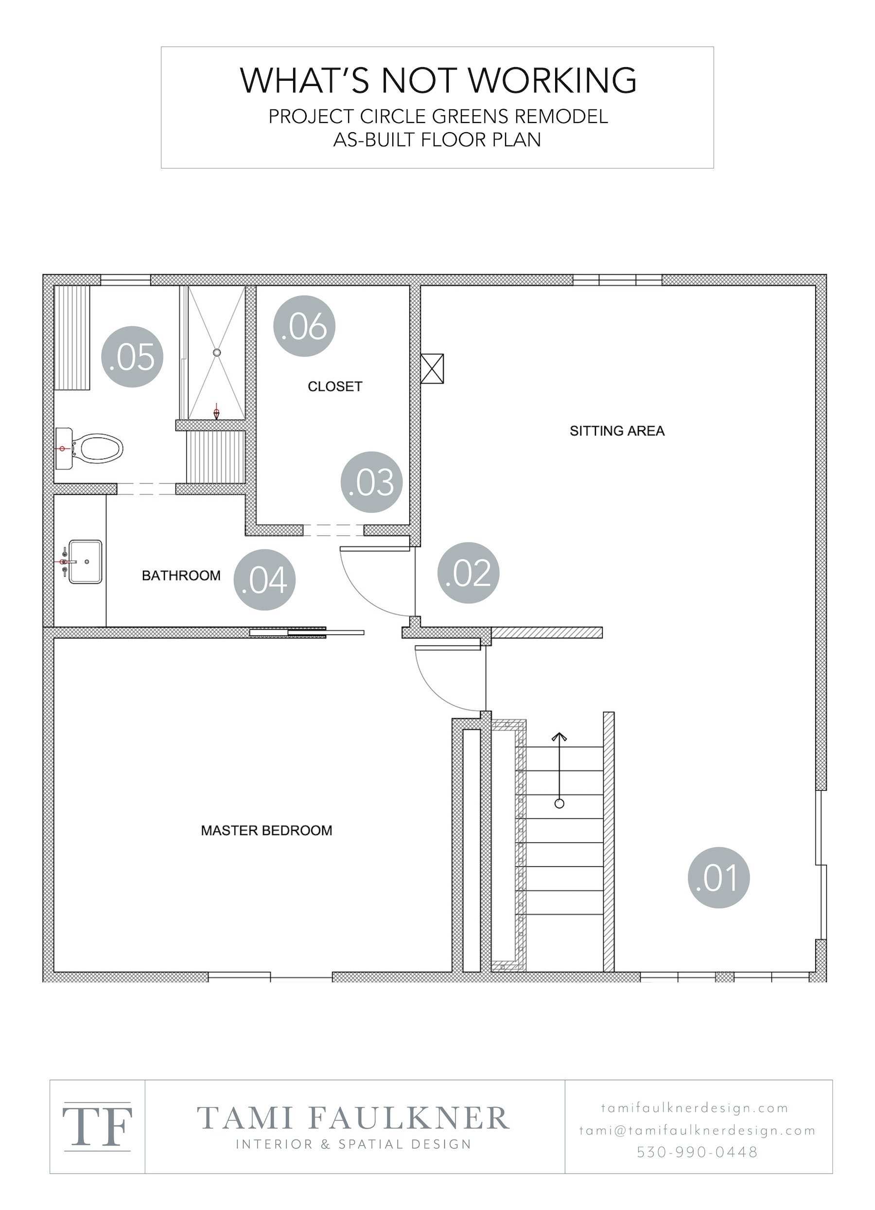 FLOOR PLAN OPTIONS FOR A PRIMARY SUITE REMODEL Tami Faulkner FLOOR PLAN OPTIONS FOR A PRIMARY SUITE REMODEL Tami Faulkner