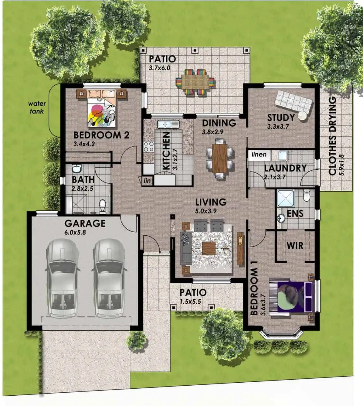 2 Bedroom Retirement House Plans 2 Bedroom Retirement House Plans