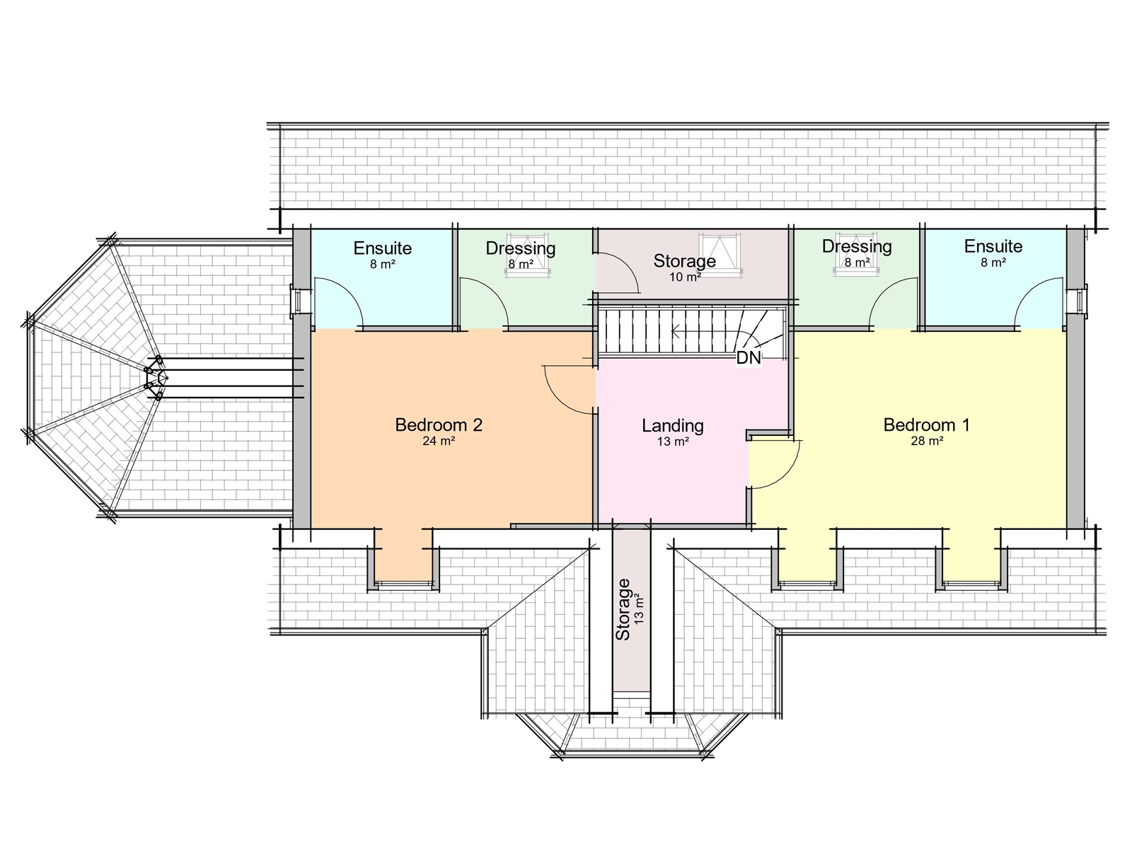Four Bedroom Dormer House Plans The Callow Four Bedroom Dormer House Plans The Callow