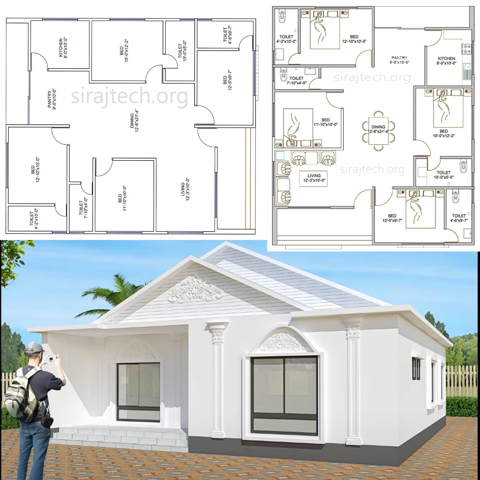 3 Bedroom House Plan In Bangladesh 3 Bedroom House Plan In Bangladesh