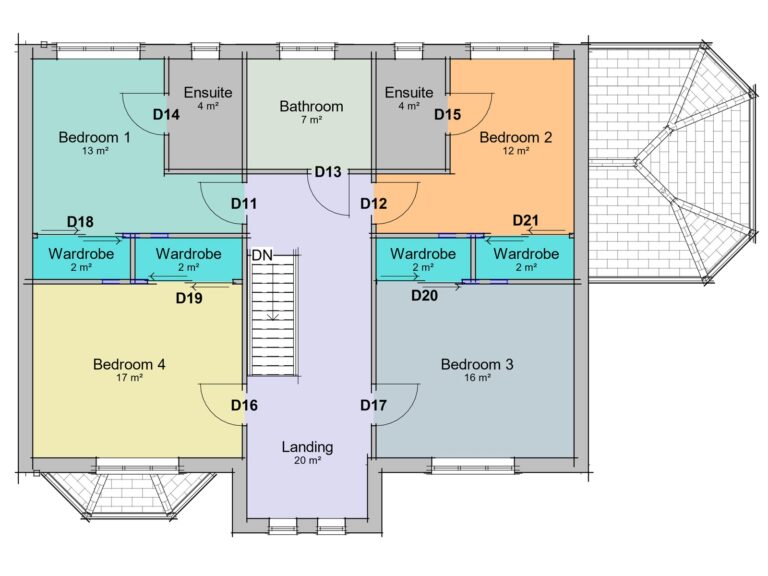 Four Bedroom Home Plans U0026 Designs The Amberley