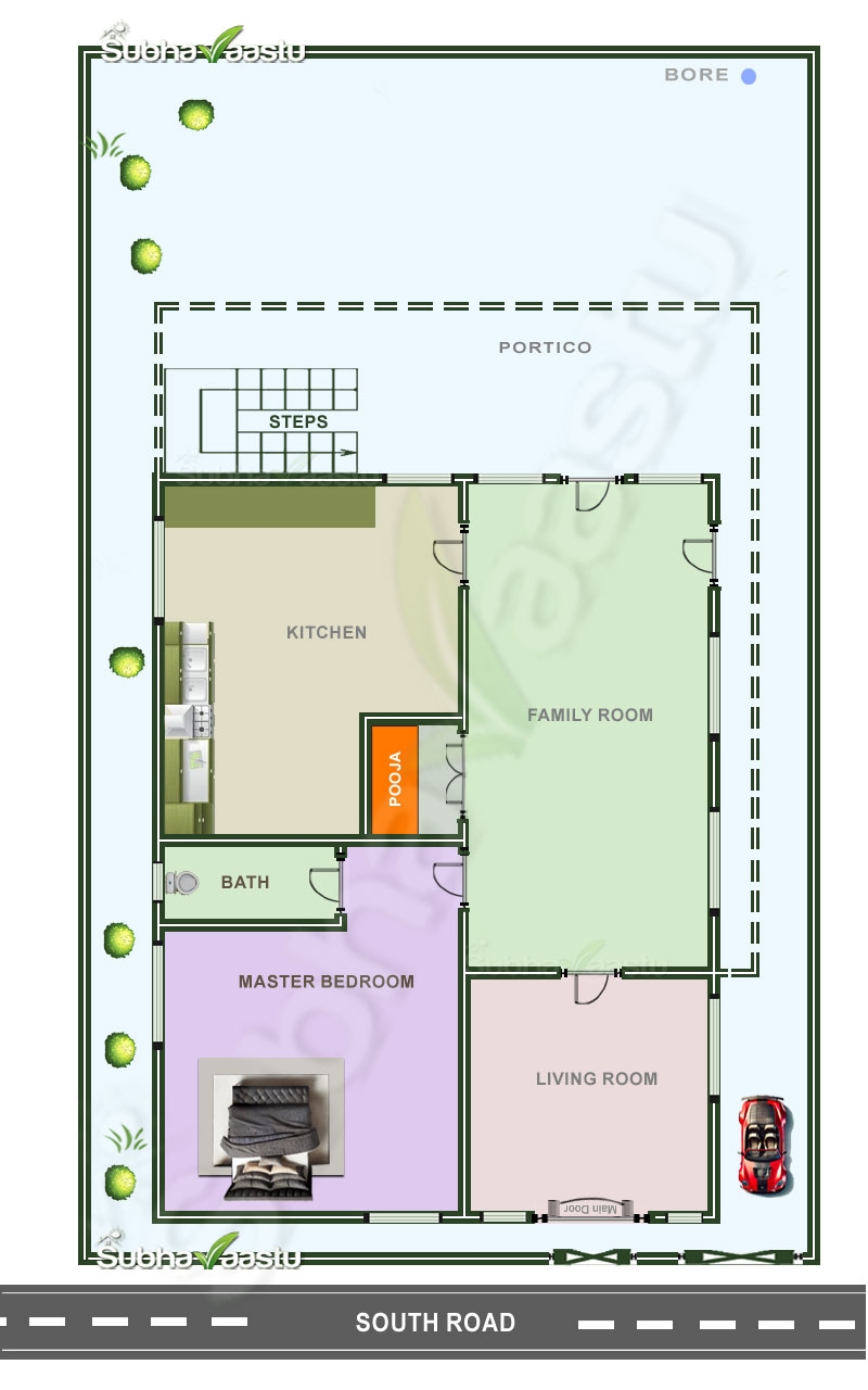 Free Download 25 South Facing House Vastu Floor Plans Free Download 25 South Facing House Vastu Floor Plans