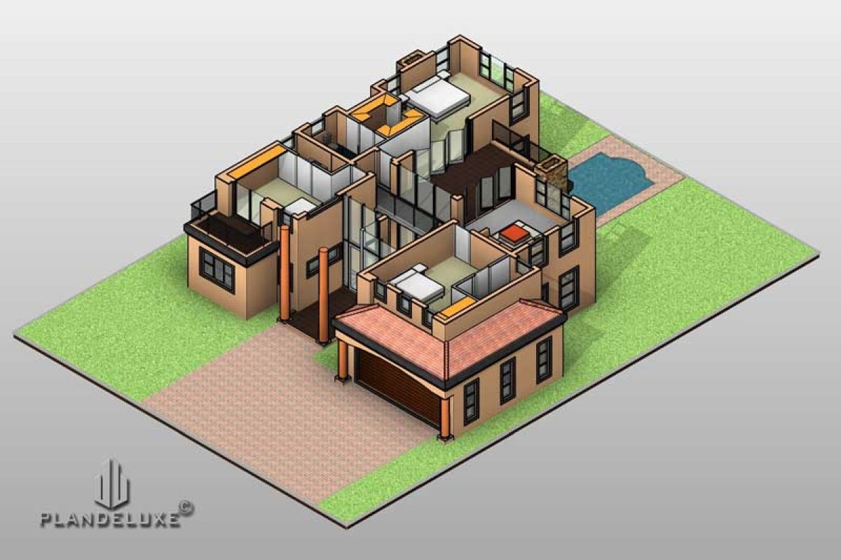 Free House Plans Downloads 329sqm Cozy 3 Bedrooms Tuscan Style Free House Plans Downloads 329sqm Cozy 3 Bedrooms Tuscan Style