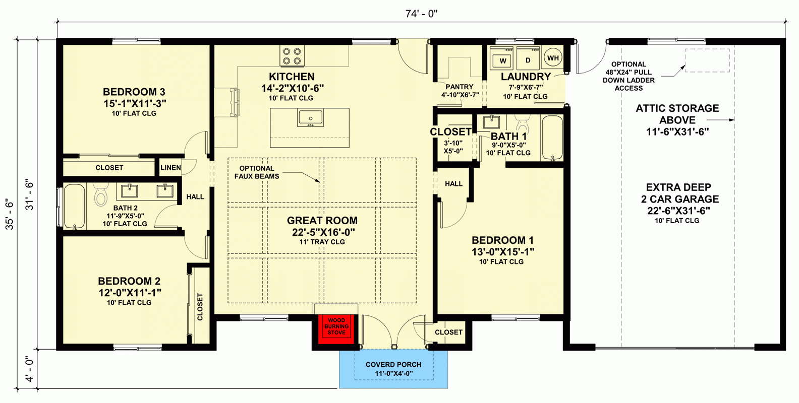 Garage Vs No Garage 7 Pairs Of Popular Plans Architectural Designs Garage Vs No Garage 7 Pairs Of Popular Plans Architectural Designs