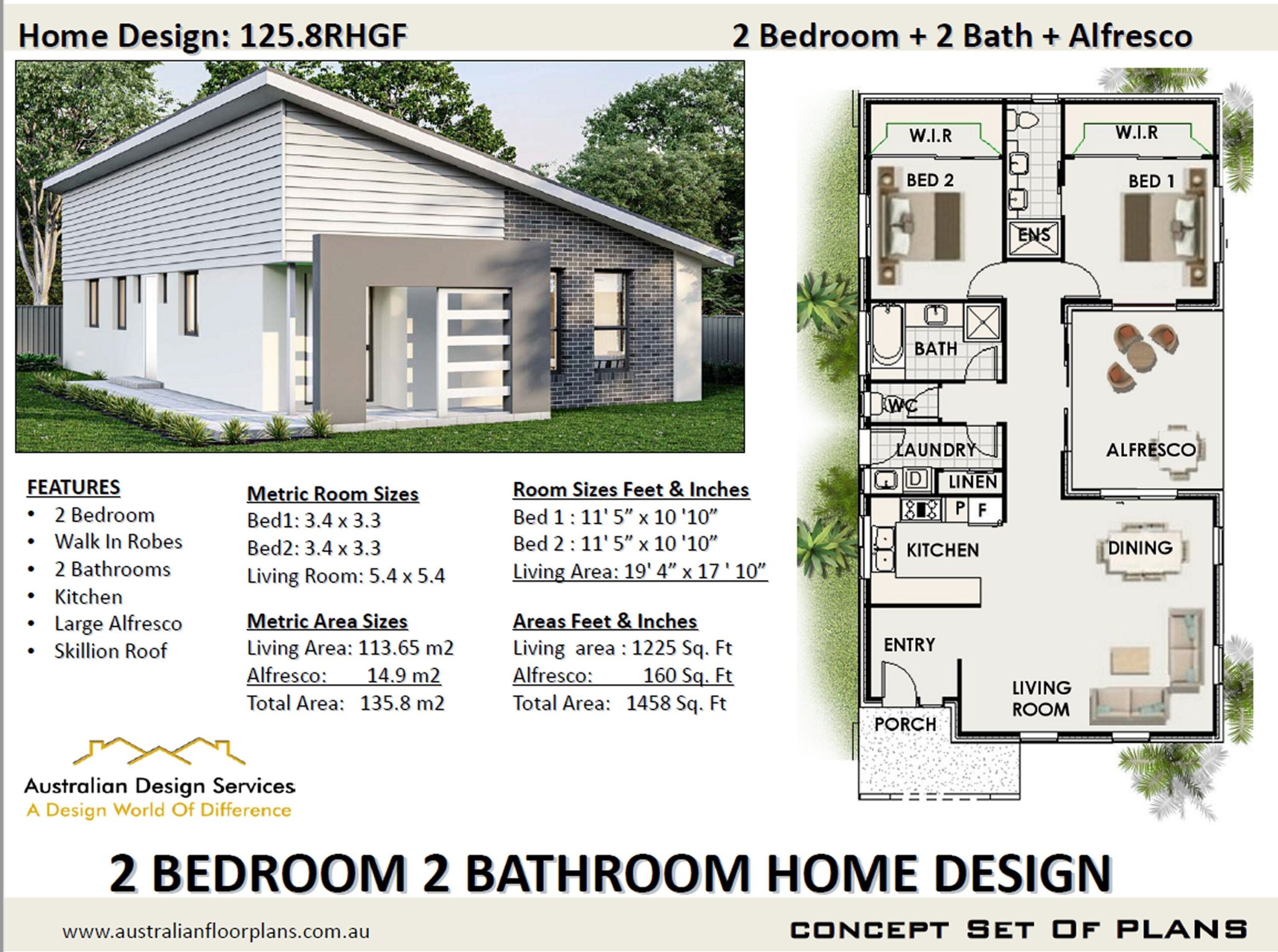 2 Bedroom House Floor Plans Australia 2 Bedroom House Floor Plans Australia
