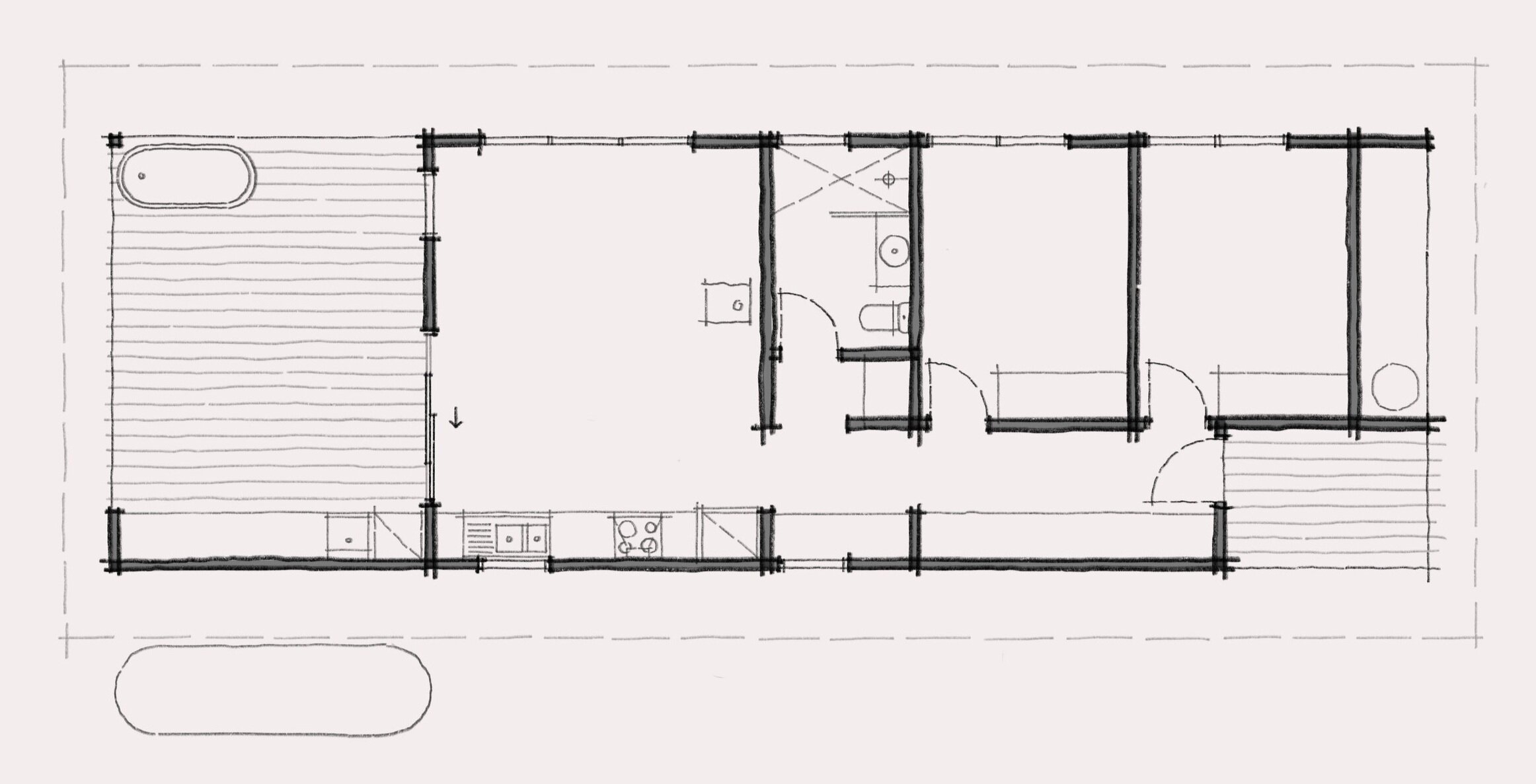 Habitat 2 Bedroom 1 Bathroom Pre designed Small Home Tasmania Habitat 2 Bedroom 1 Bathroom Pre designed Small Home Tasmania