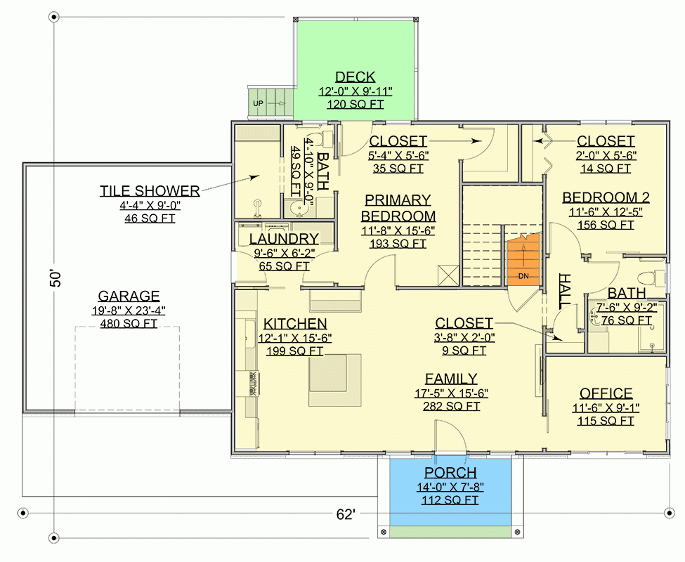 2 Bedroom Handicap House Plans