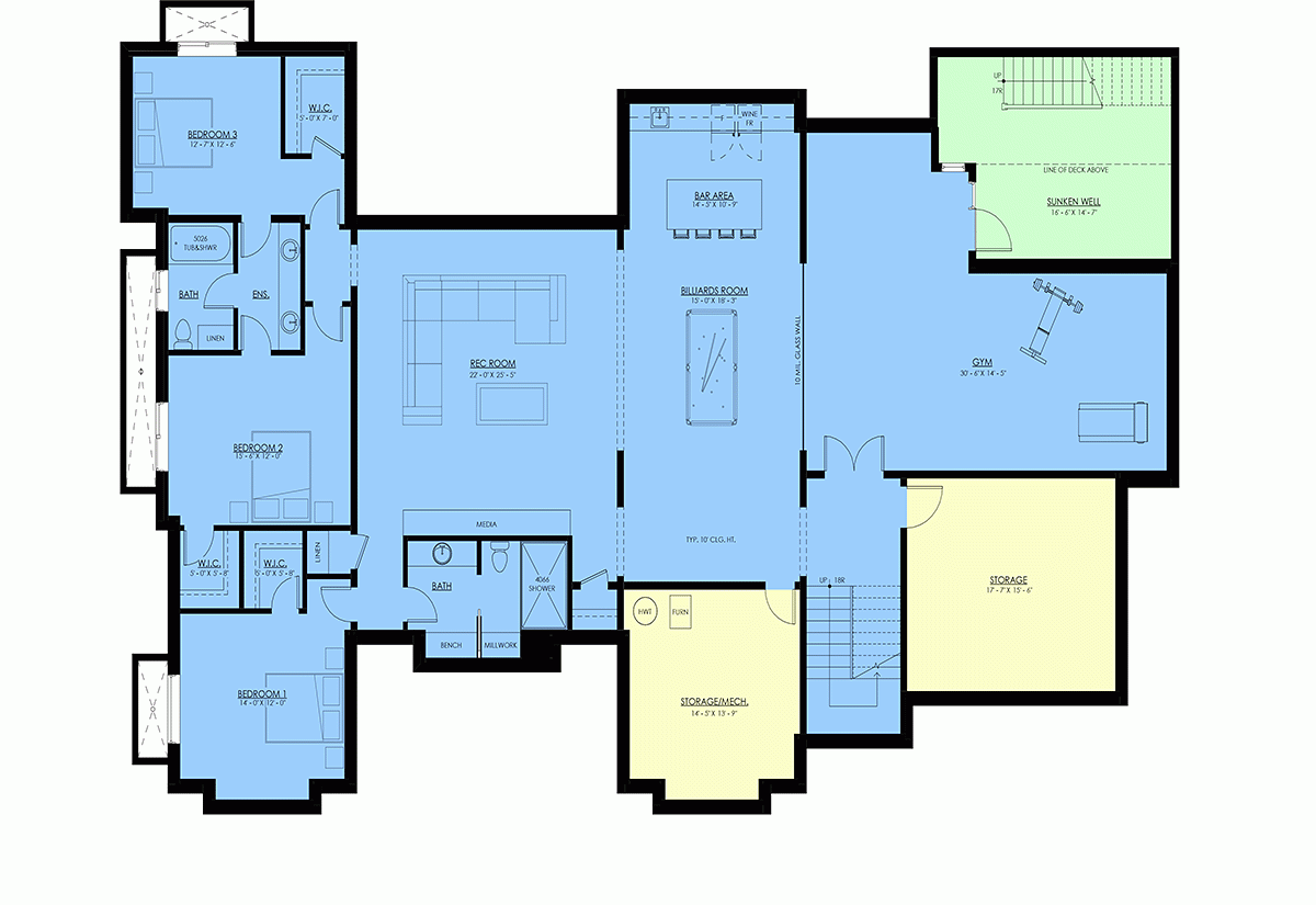 Ranch Style House Plans 5 Bedroom