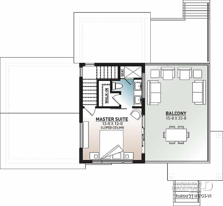 House Plan 2 Bedrooms 2 Bathrooms Garage 1703 V1 Drummond 