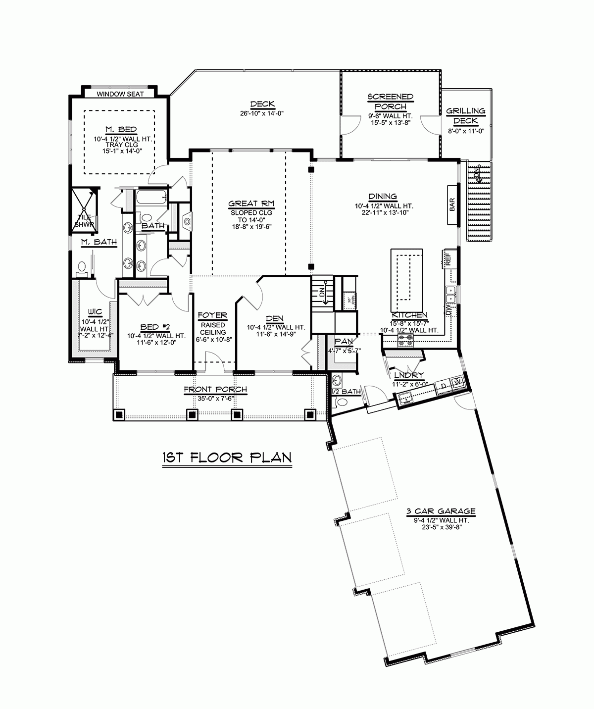 House Plan With 4 Bedrooms