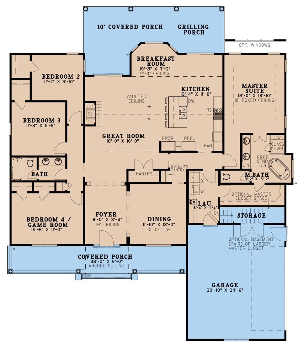 House Plan 5322 Willow Winds Country House Plan House Plan 5322 Willow Winds Country House Plan