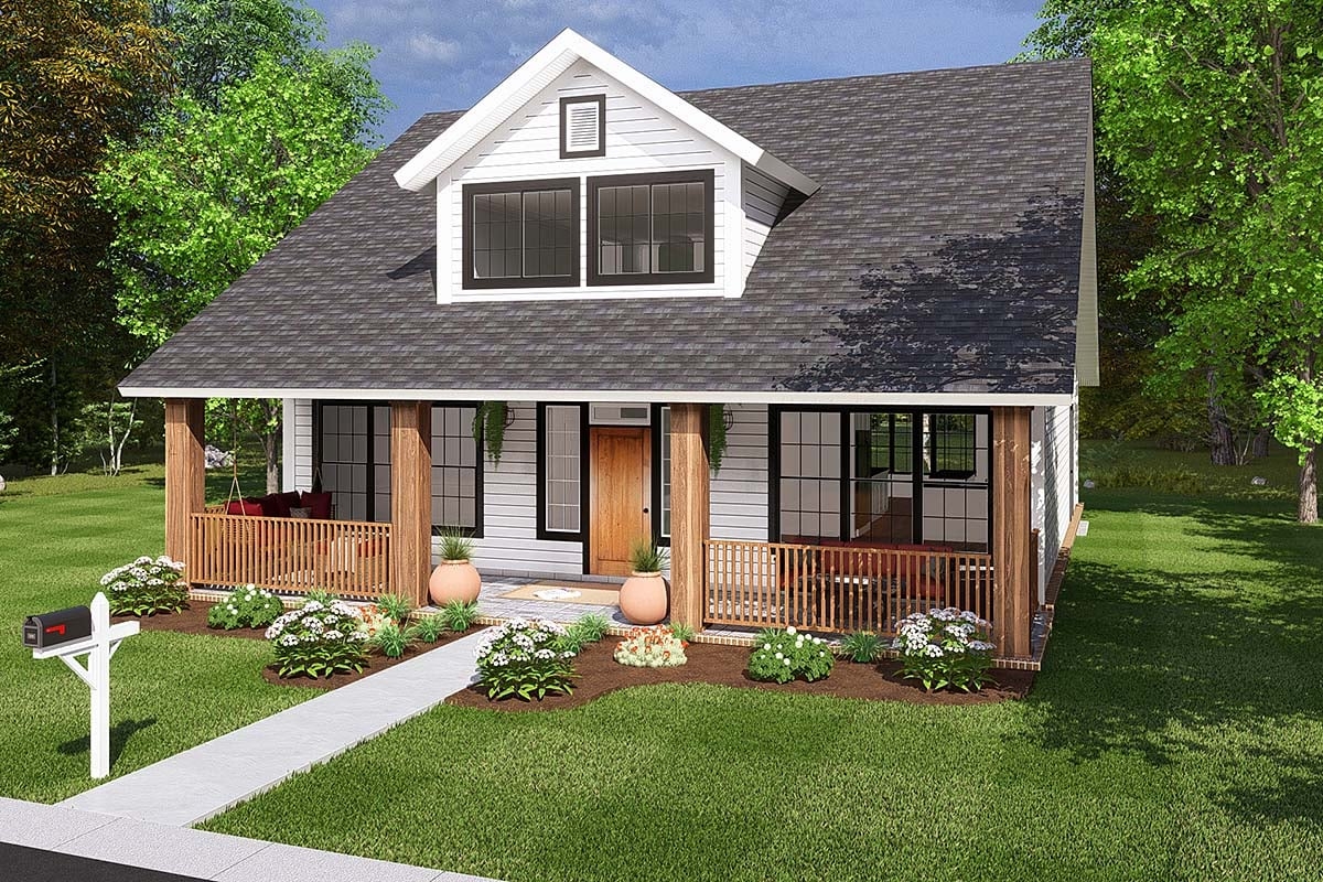 3 Bedroom Cape Cod House Plans