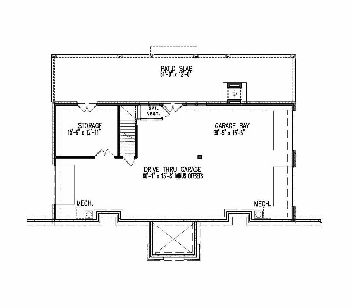 House Plan 80700 Traditional Style With 1808 Sq Ft 2 Bed 2 Ba