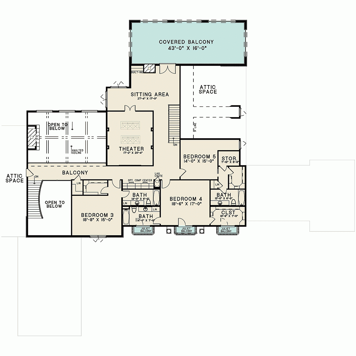 House Plan 82773 Tuscan Style With 7942 Sq Ft 5 Bed 6 Bath 1