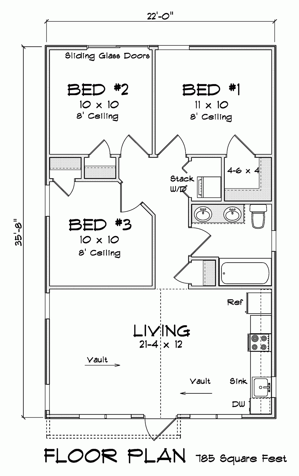 House Plan 82828 Traditional Style With 785 Sq Ft 3 Bed 1 Bat House Plan 82828 Traditional Style With 785 Sq Ft 3 Bed 1 Bat