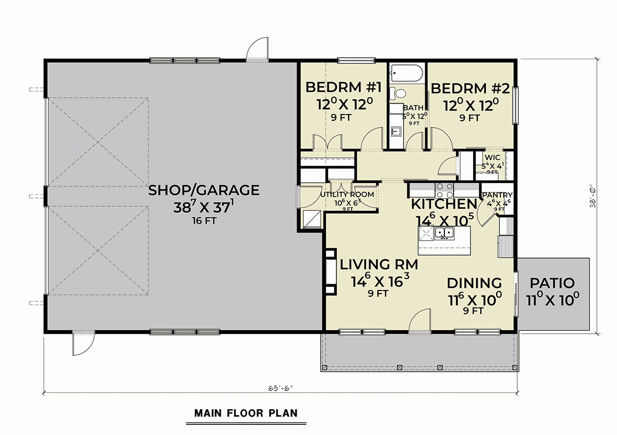Split Bedroom Country House Plans Split Bedroom Country House Plans