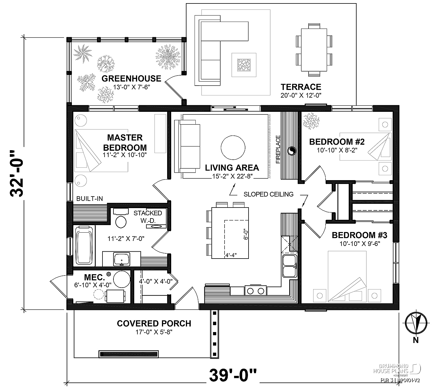 House Plan PUR 3 No 90101 V2