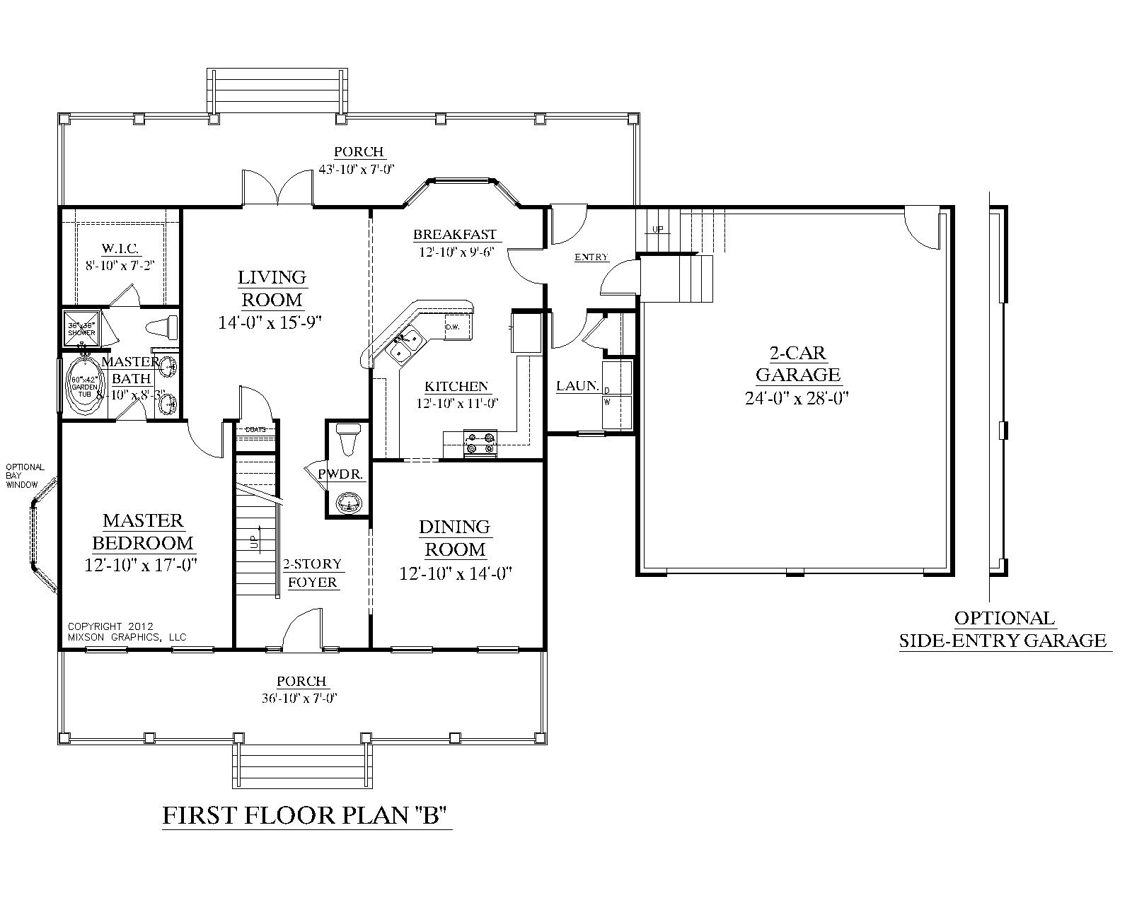 Houseplans BIZ Plan 2341 B The MONTGOMERY Houseplans BIZ Plan 2341 B The MONTGOMERY
