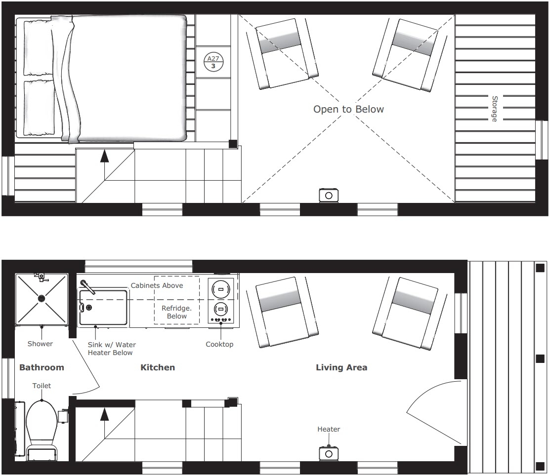 3 Bedroom Tiny House Plans Loft 3 Bedroom Tiny House Plans Loft