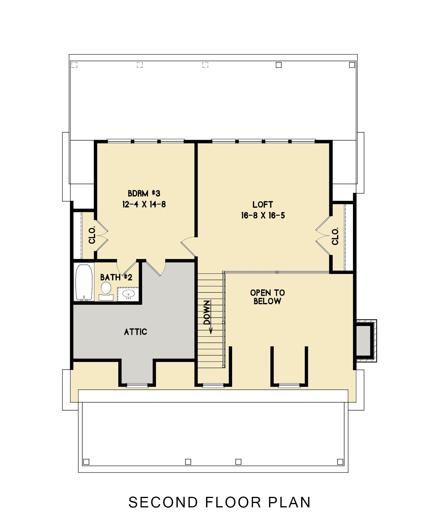 House Plans With 3 Bedrooms Upstairs