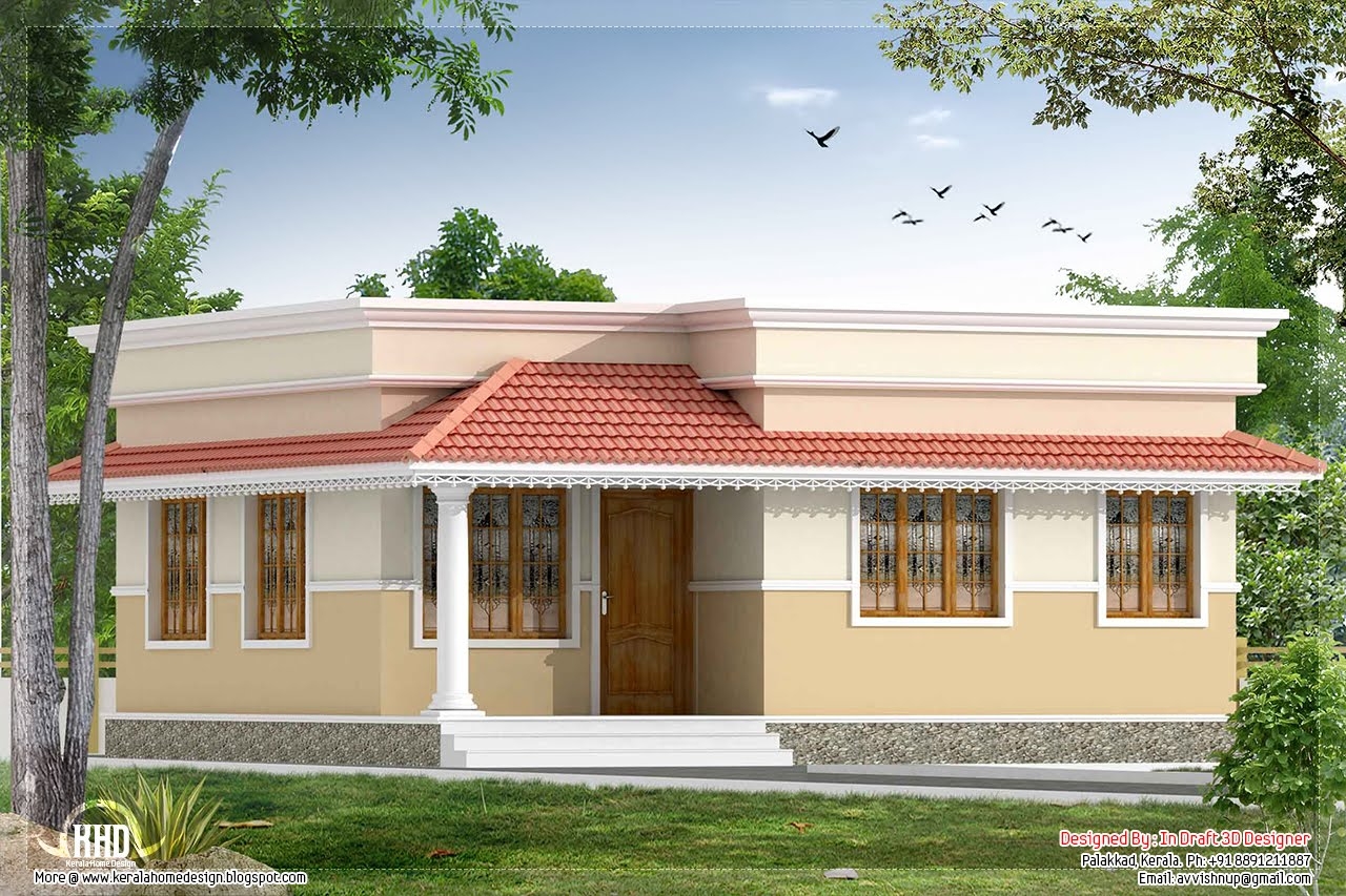 Kerala Style 2 Bedroom Small Villa In 740 Sq ft Kerala Home 
