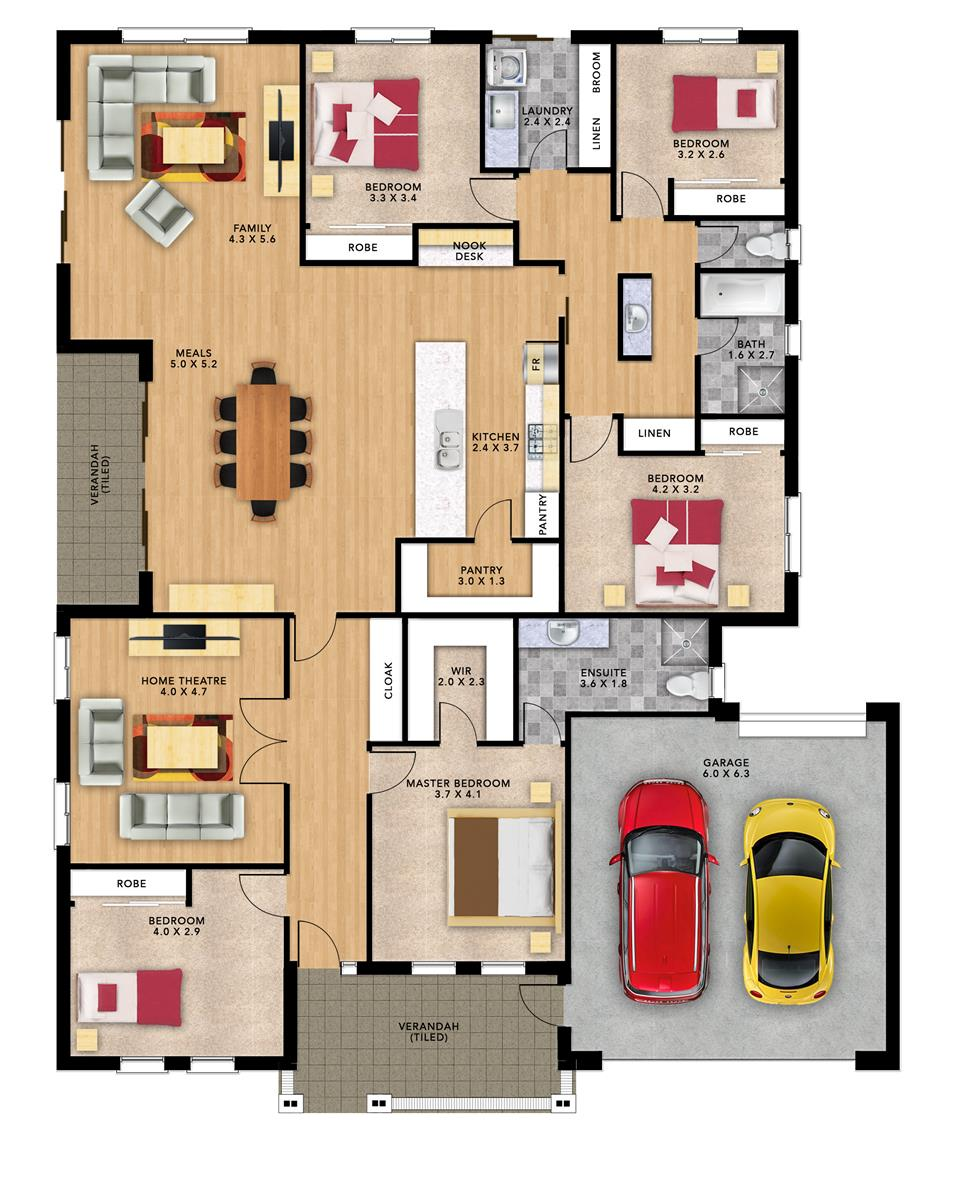 Kingsford 5BDR Format Homes Custom New Home Builder Kingsford 5BDR Format Homes Custom New Home Builder